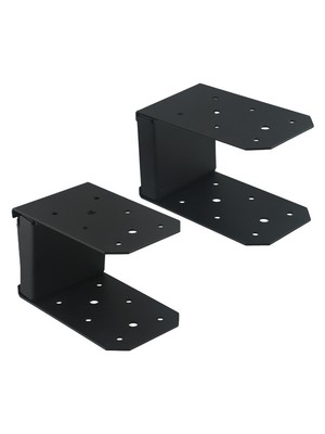 4x4 Zoll verstellbar Edelstahl Beton Pfosten Sockel Anker für Deck Unterstützung