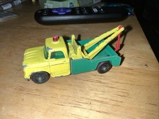 Vintage Matchbox Lesney No 13 Dodge Wreck Truck BP Tow Crane England Diecast