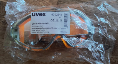 UVEX Ultrasonic Supravision Excellence Vollsicht Arbeitsbrille Schutzbrille
