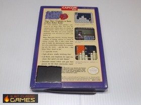 Mega Man 3 - WORN COMPLETE BOX  - NINTENDO NES - 26a