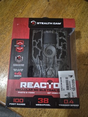 Stealth Cam Reactor STC-RATW V2 Verizon & AT&T 38MP Cellular Trail Camera
