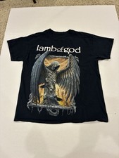Lamb Of God Tour T Shirt Medium Band Music Concert Tour 2017