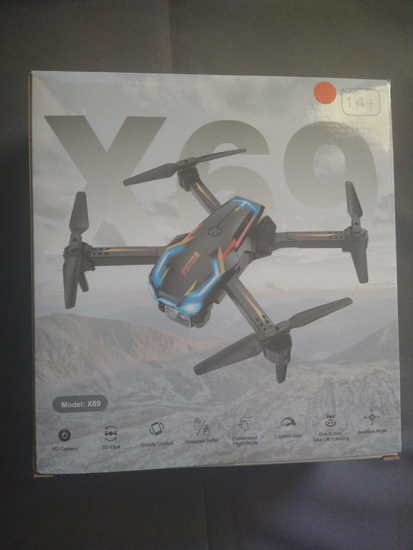 Drone with 2K Camera, FPV Drone, One-Key Take Off/Landing, + More