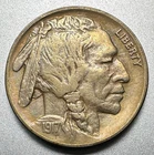 1917  BUFFALO NICKEL   AU   #1804
