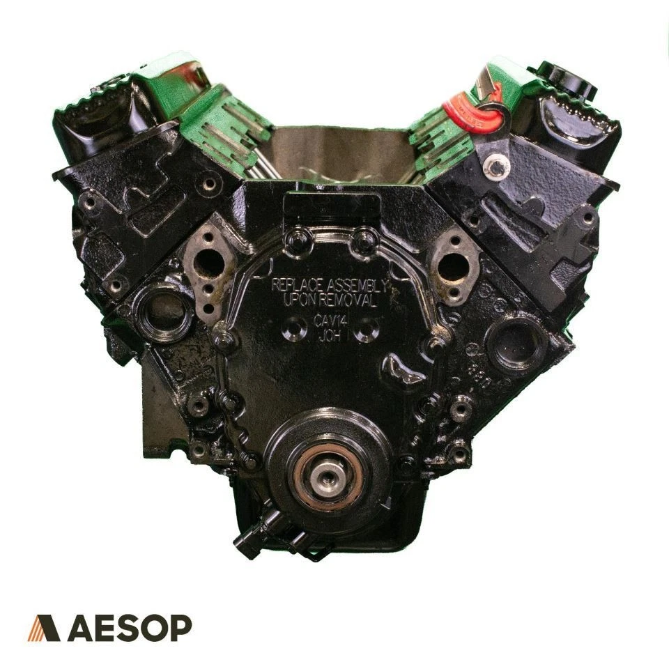 Engine 8-350 5.7L Gasoline VIN K 8th Digit Fits 87-96 CHEVROLET 30 VAN 1811249 - Image 2 of 4