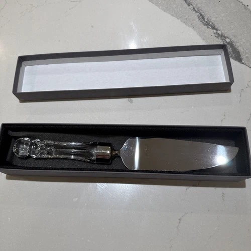 Vintage Waterford Crystal Pie/Cake Server 11" Stainless Blade