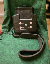 Night Vision Binoculars Zoom IR Illuminator Black Plastic with Strap