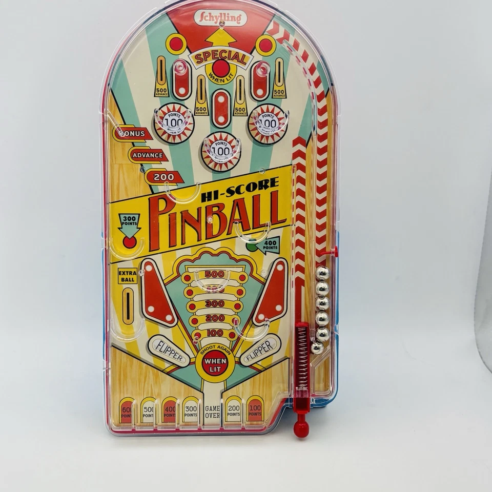 Juego de Pinball Clásico Portátil Schylling Hi-Score 2018 Divertido. Excelente estado. Foto 2 de 4