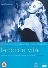 La Dolce Vita DVD (2001) Marcello Mastroianni, Fellini (DIR) cert 15 Great Value