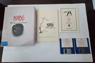 IShido The Way of Stones  by Accolade -  PC Big Box Game - 5.25'' & 3.5'' Floppy!