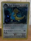 Pokémon Dark Dragonite 1st Edition Holo Team Rocket 70 HP Card 5/82
