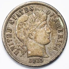 1915-S Barber Silver Dime San Francisco Mint Original Extremely Fine (XF)