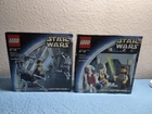 LEGO Vintage Star Wars Lot: Jedi Defense I &II 7203 & 7204 NIB