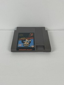 HOGAN'S ALLEY NES Nintendo Entertainment System  Zapper Game w/ Black Slip Cover