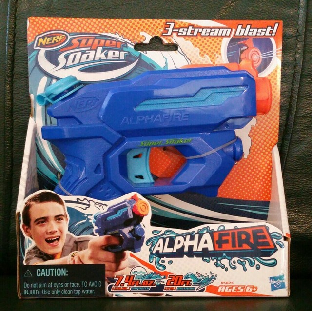 nerf super soaker alpha fire