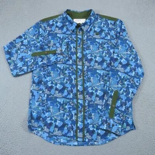 Disney Shirt Mens Medium Cast Member Animal Kingdom Parks Birds Employee Uniform