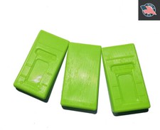 3x chainsaw felling wedge 5 1/2" Hi Vis green Made in USA