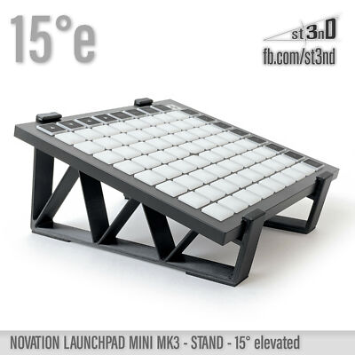 STÄNDER für Novation Launchpad Mini MK3 - 15° - erhöht (um 50mm)