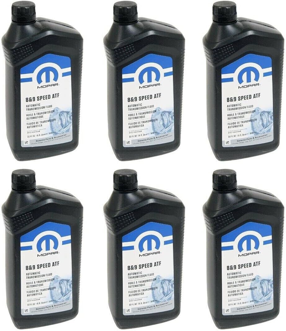 6 Quarts OE 8 & 9 Speed Automatic Transmission Fluid For Chrysler