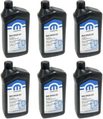 6 Quarts OE 8 & 9 Speed Automatic Transmission Fluid For Chrysler