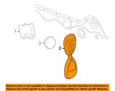 Gm Oem Keyless Entry-key Fob Remote Transmitter 15252034 Gm Oem Keyless Entry-key Fob Remote Transmitter 15252034