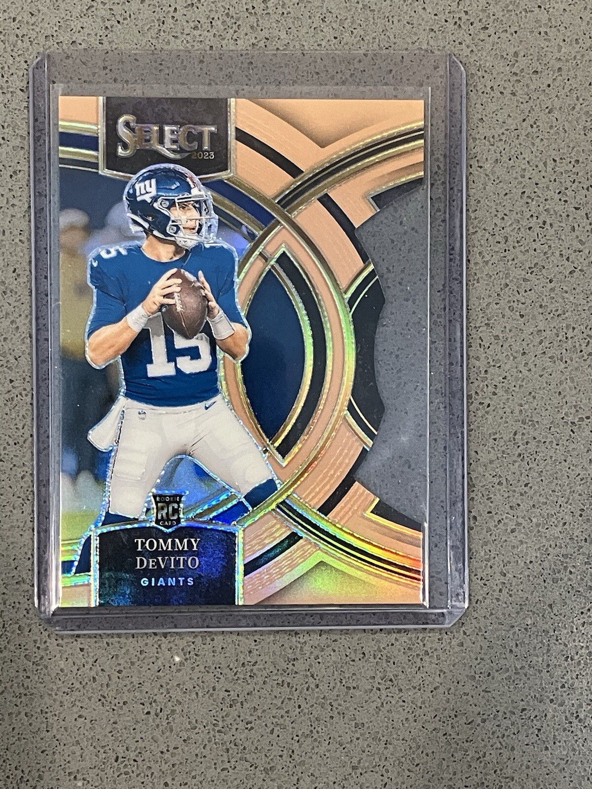 2023 Select Football TOMMY DeVITO Copper Premier Die Cut 051/299 Giants