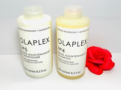 Olaplex No.4  & No.5 Bond Maintenance Shampoo & Conditioner  8.5 Fl Oz Set