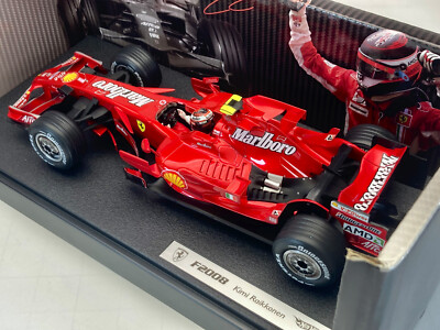 1:18 Hot Wheels Racing Ferrari F2008 Kimi Raikkonen #1 L8781