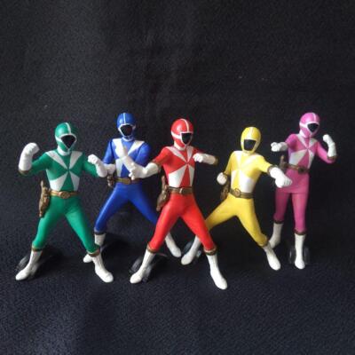 Power Rangers Lightspeed Rescue GoGoFive figure 5set Bundle Bulk japan