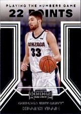 Killian Tillie 2020-21 Panini Contenders Draft Numbers Game Card #22