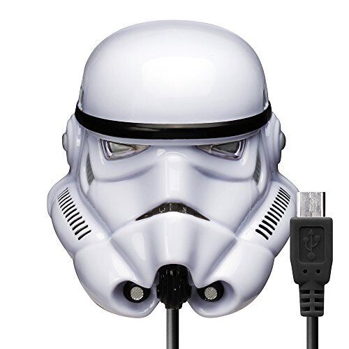 STARWARS micro USB connector 1.5m AC charger 2A Storm Trooper PG-DAC350ST #wzd - Afbeelding 1 van 5