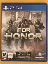 For Honor (Sony PlayStation 4, 2017)