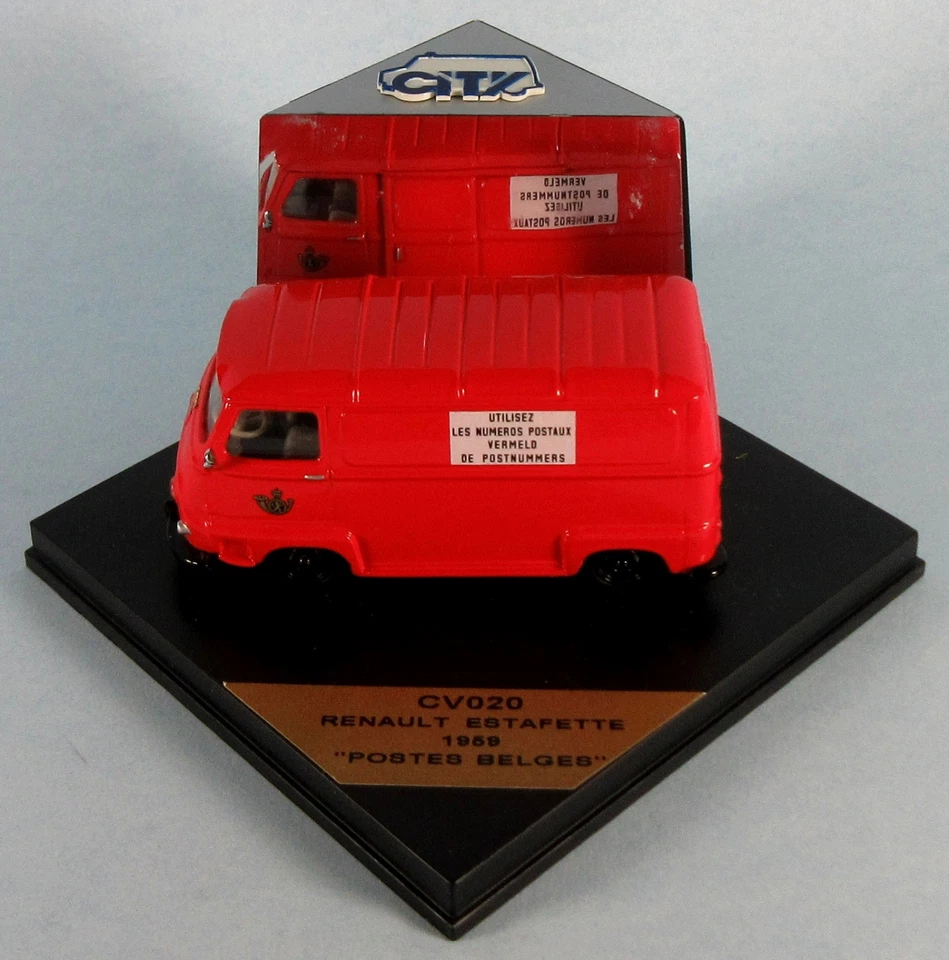 VITESSE CITY 1959 Renault Estafette PB (Red) 1/43 Scale Diecast Model NEW, RARE! - Image 4 of 4