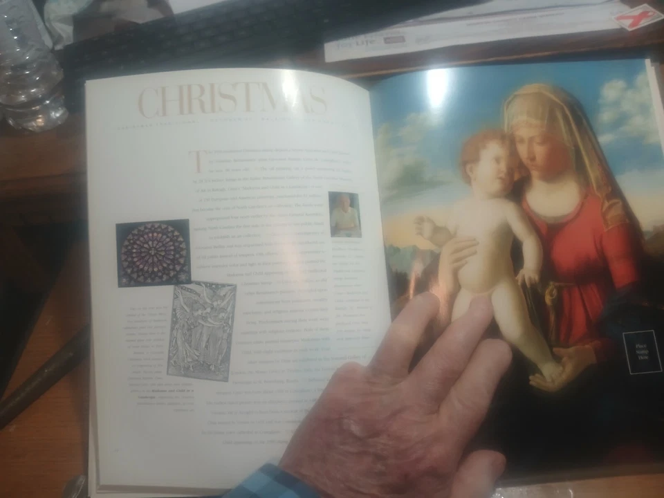 1993 USPS Commemorative Stamp Collection Yearbook Book with SEALED STAMPS Elvis - Image 2 of 4