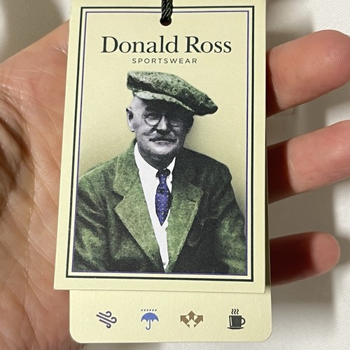 Donald Ross Golf Polo Größe Large weiß DuMol Weingut bestickt neu mit Etikett UVP $ 120 - Bild 4 von 13