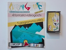 OPEN GAME NUMERO 1 - SINCLAIR ZX SPECTRUM + CBM64 - RIVISTA+CASSETTA - OTTIMO