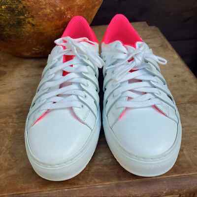 NEW PS821 Mens Pink Neon Leather Alpha Italy Sneaker size US 7  /40 NEW PS821 Mens Pink Neon Leather Alpha Italy Sneaker size US  main image 2