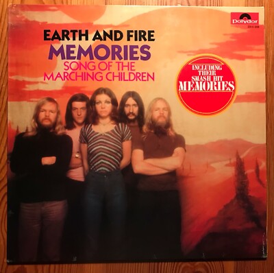 EARTH AND FIRE - Song Of The Marching Children - Memories - Vinyl-Album von 1972