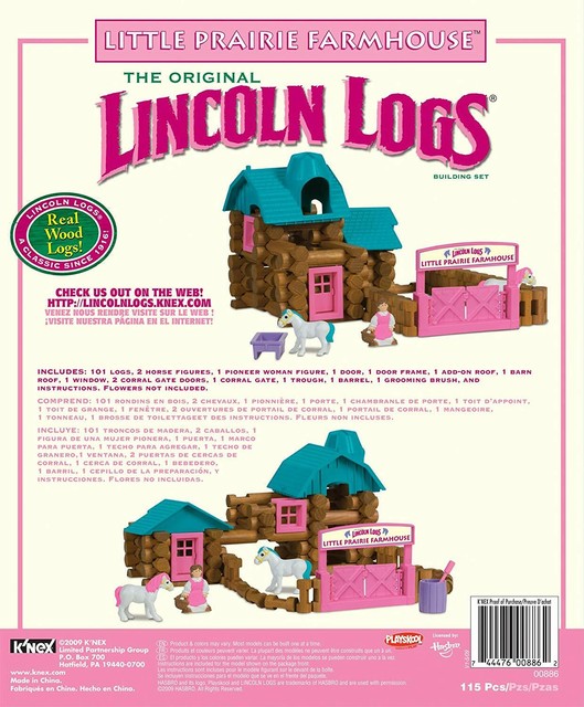 lincoln logs little prairie farmhouse