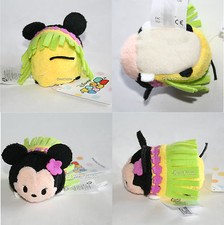 NEW HULA MINNIE MOUSE HAWAII EXCLUSIVE Tsum Tsum Mini Plush 3.5" Disney Store