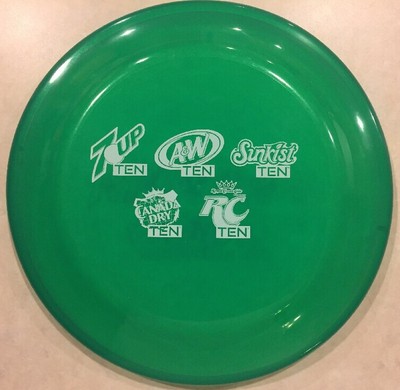 Promotional PERFECT 10 SODAS FRISBEE - 7up Canada Dry AW Sunkist RC