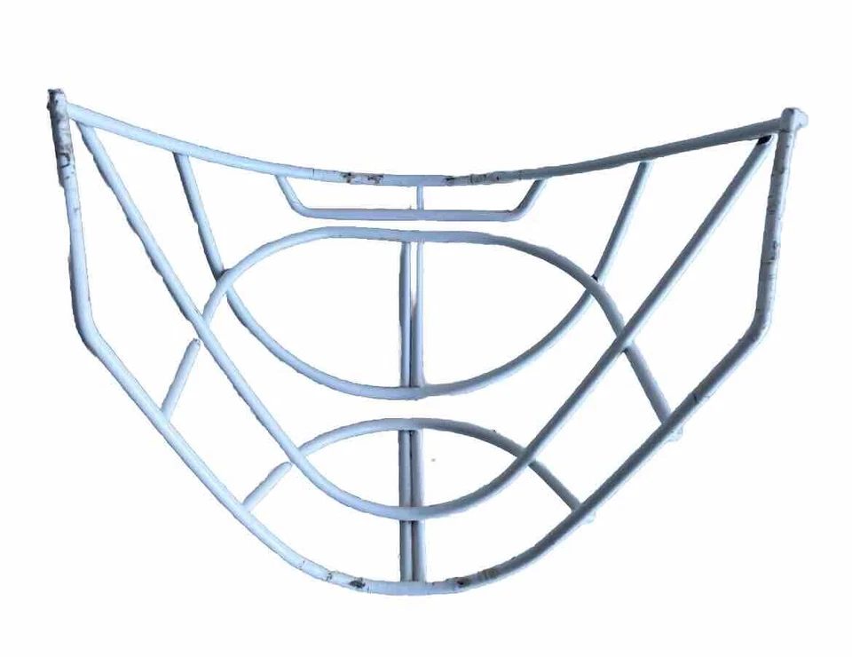 Cat Eye Double Bar SR [8” L X 4” Depth] Med/Large Ice Hockey Goalie Cage - Image 2 of 4