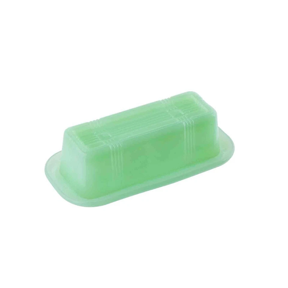 TableCraft Jadeite Green Glass Butter Dish - Image 2 of 4