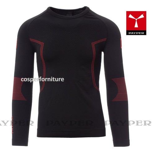 Maglia termica uomo girocollo intimo manica lunga Payper 240gr taglie forti  | eBay