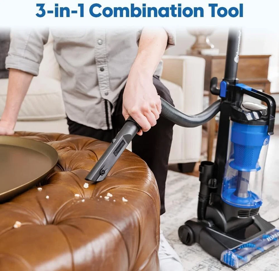 Upright Vacuum Cleaner Cyclone Filtration System Pet Hair Carpet Cleaning NEW - Image 4 of 4