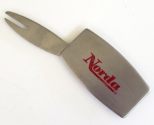 Vintage Zippo Divot Tool Norda Advertising 2-1/16" Greens Keeper