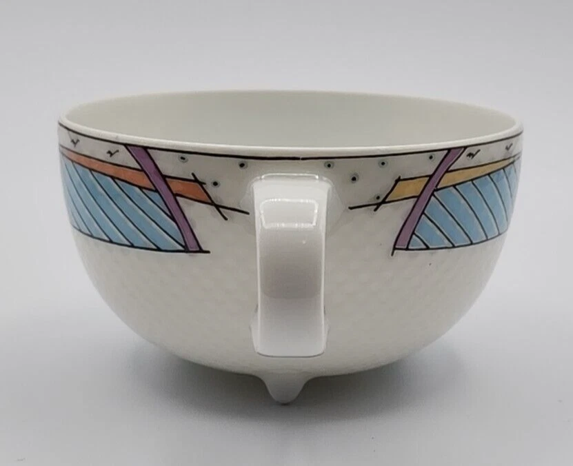 Rosenthal New Wave - Taza con patas con platillo Dorothy Hafner Foto 3 de 4