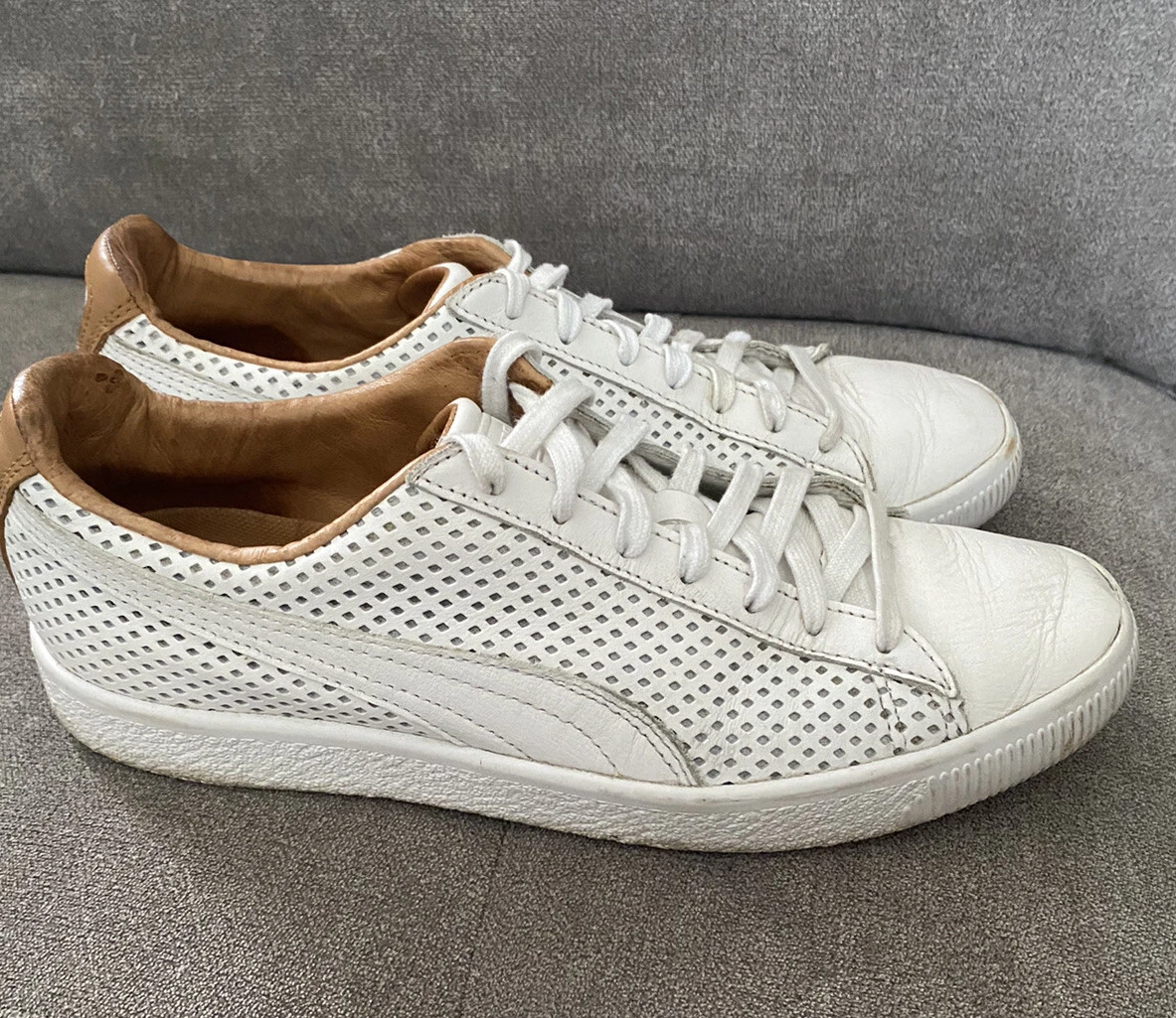 White hotsell puma clyde