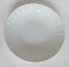4 xOsmose Extra White Deep Cereal Plate Bowl 8 3/8" Philippe Deshoulieres France