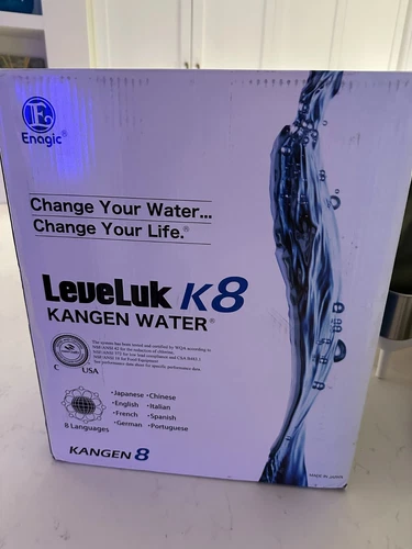 Enagic LeveLuk K8 Kangen آلة مؤين المياه القلوية العلامة التجارية الجديدة مختومة